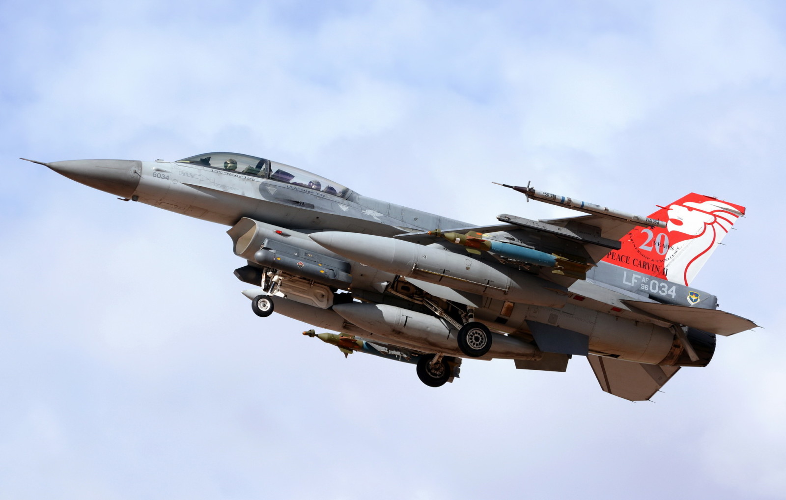 våpen, flyet, F-16D