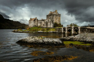 die Architektur, Eilean Donan Castle, Schottland