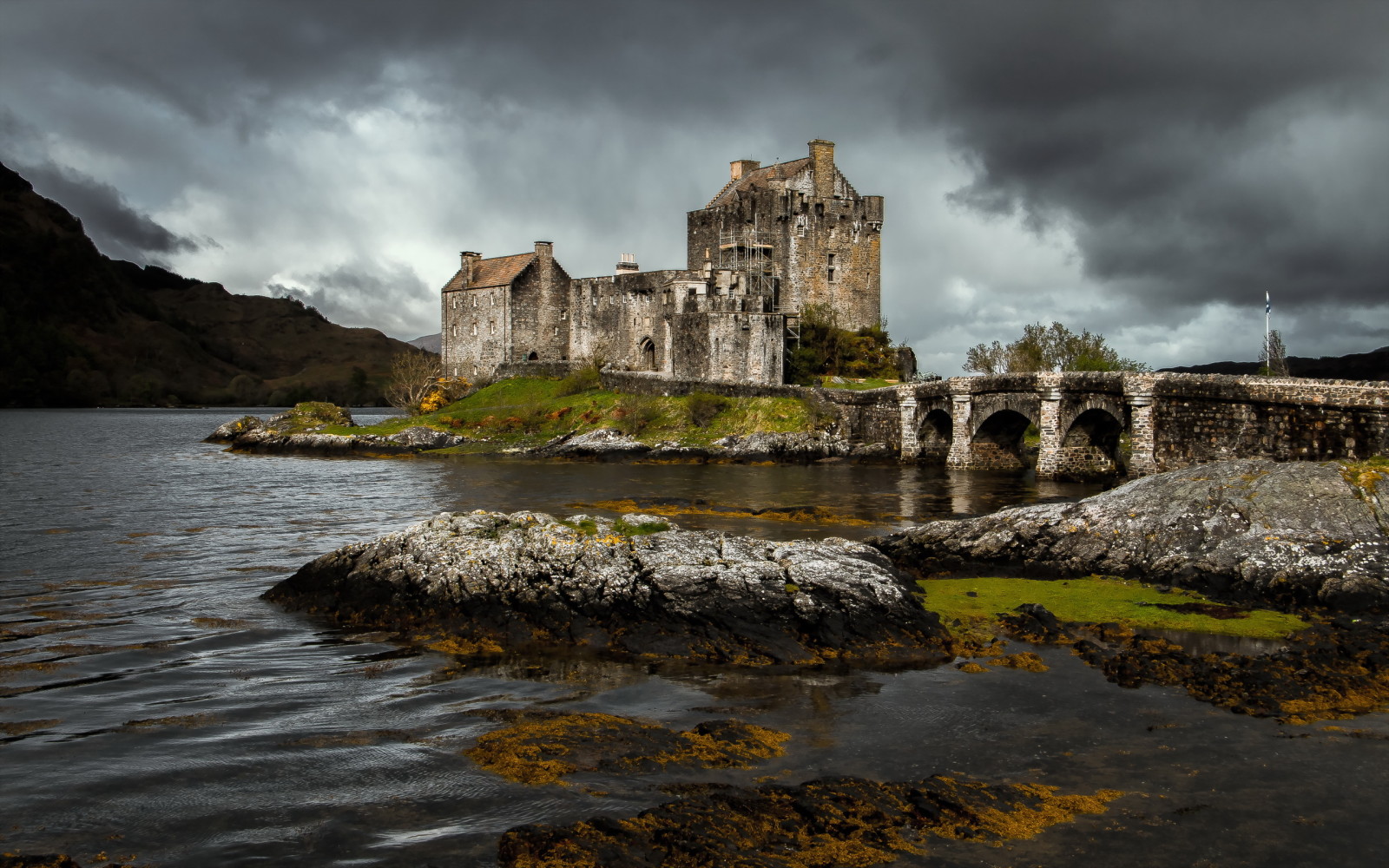 die Architektur, Schottland, Eilean Donan Castle