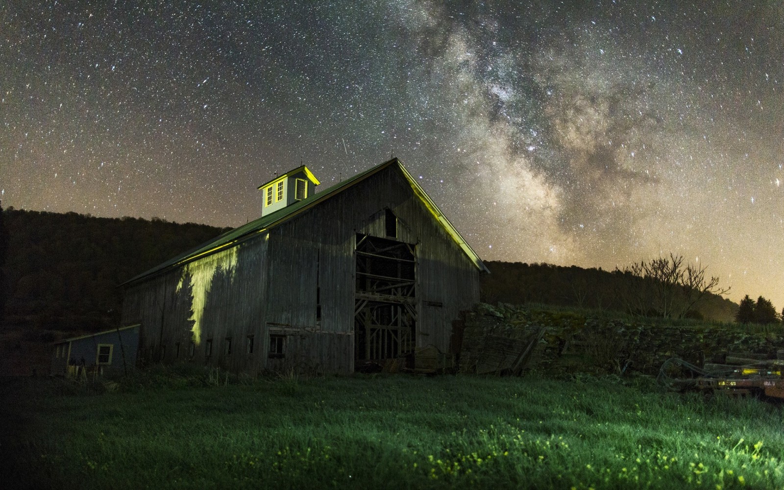 natt, ladan, Zvezdnoe himlen