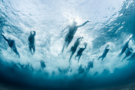 sport, nager, l'eau