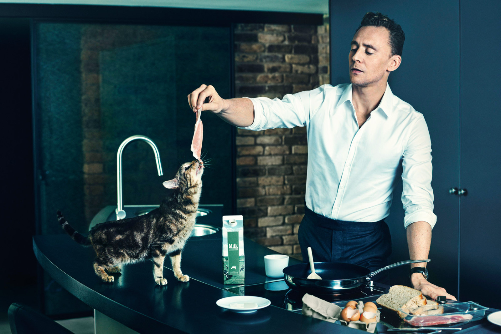 fotoğraf çekimi, Tom Hiddleston, 2015, ShortList