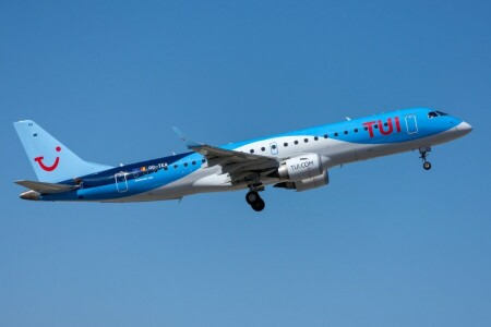 Letecké společnosti Belgie, Embraer, ERJ-190, Linere