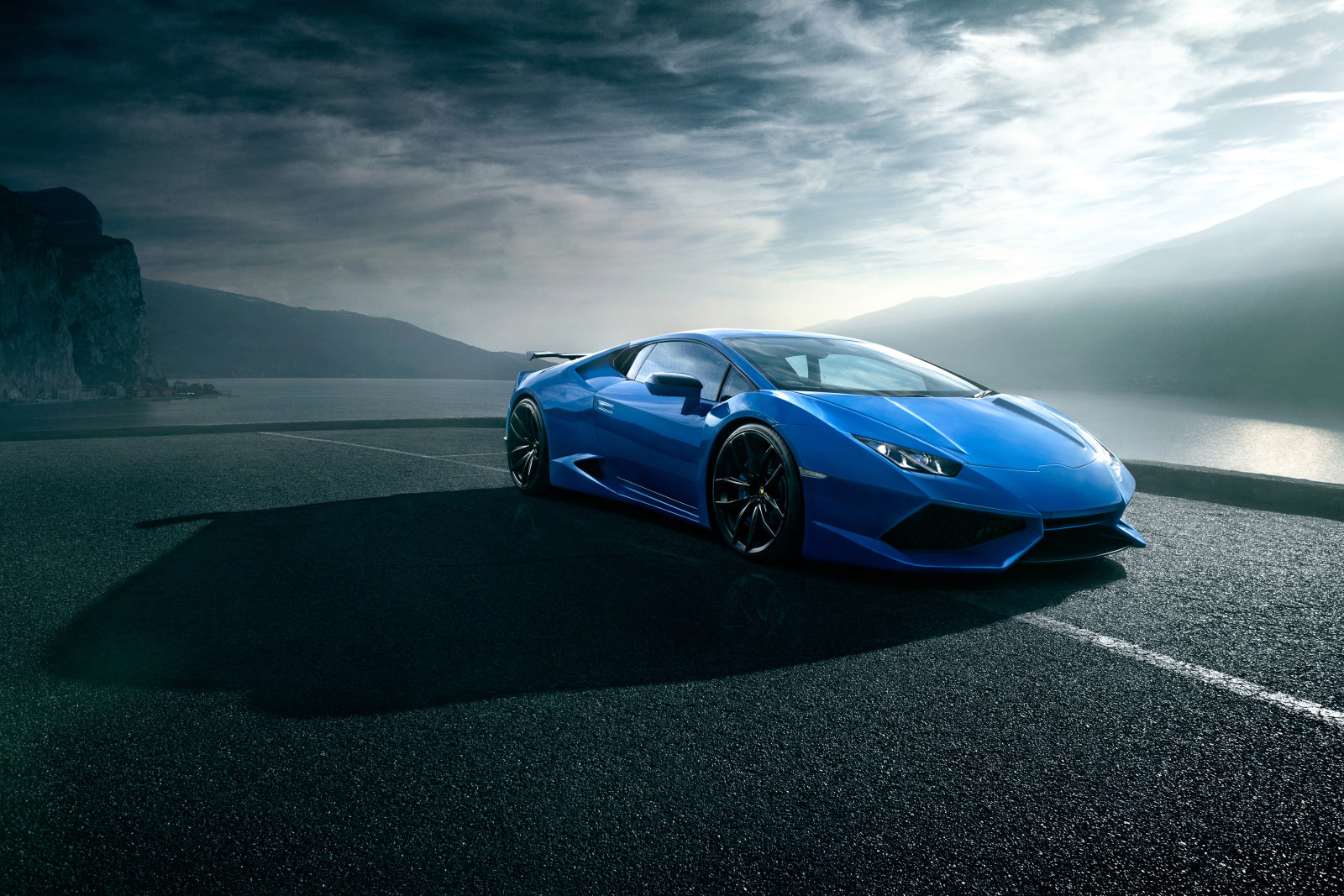 Blau, Lamborghini, Huracan, Hurakan, Novitec Torado