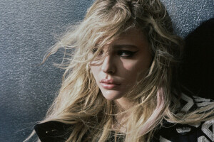 2015, actress, blonde, Chloe Grace Moretz, hairstyle, Harper Smith, makeup, Nylon