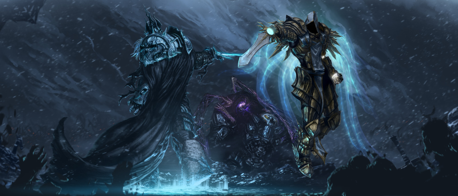 starcraft, diabol, warcraft, Arthas, Sarah Kerriganová, jim raynor, Tyrael