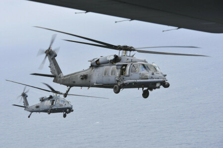 gevecht, helikopter, HH-60G, Pave Hawk