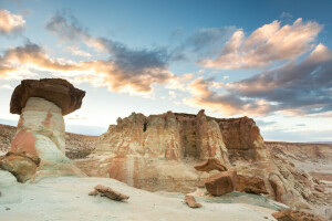 Desierto, naturaleza, rocas, piedras