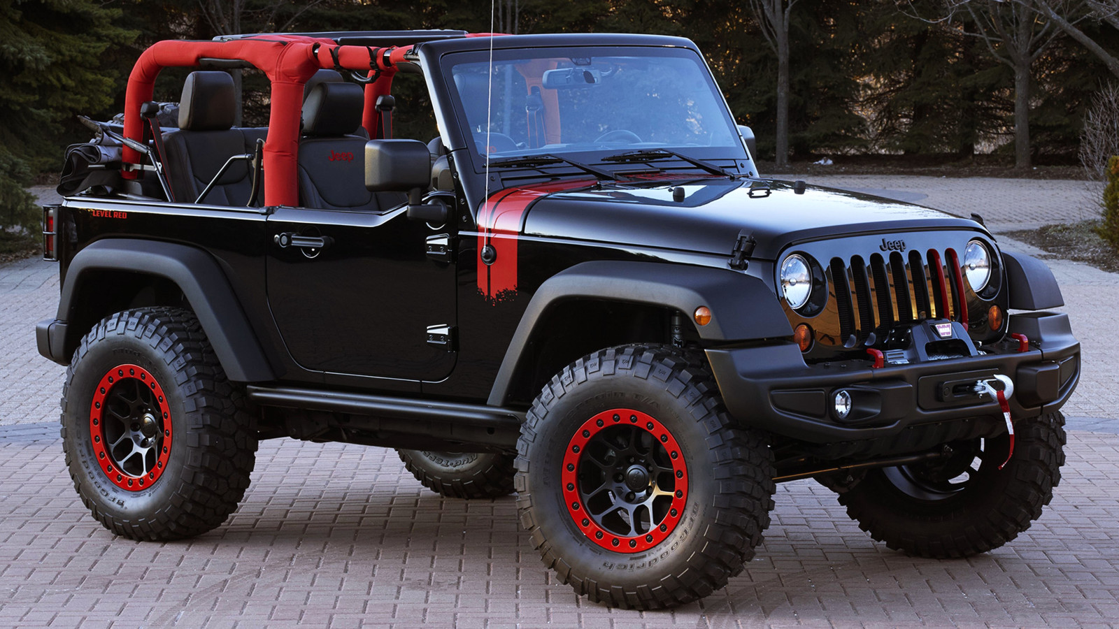 SUV, Jeep, WRANGLER, Stufe Rot