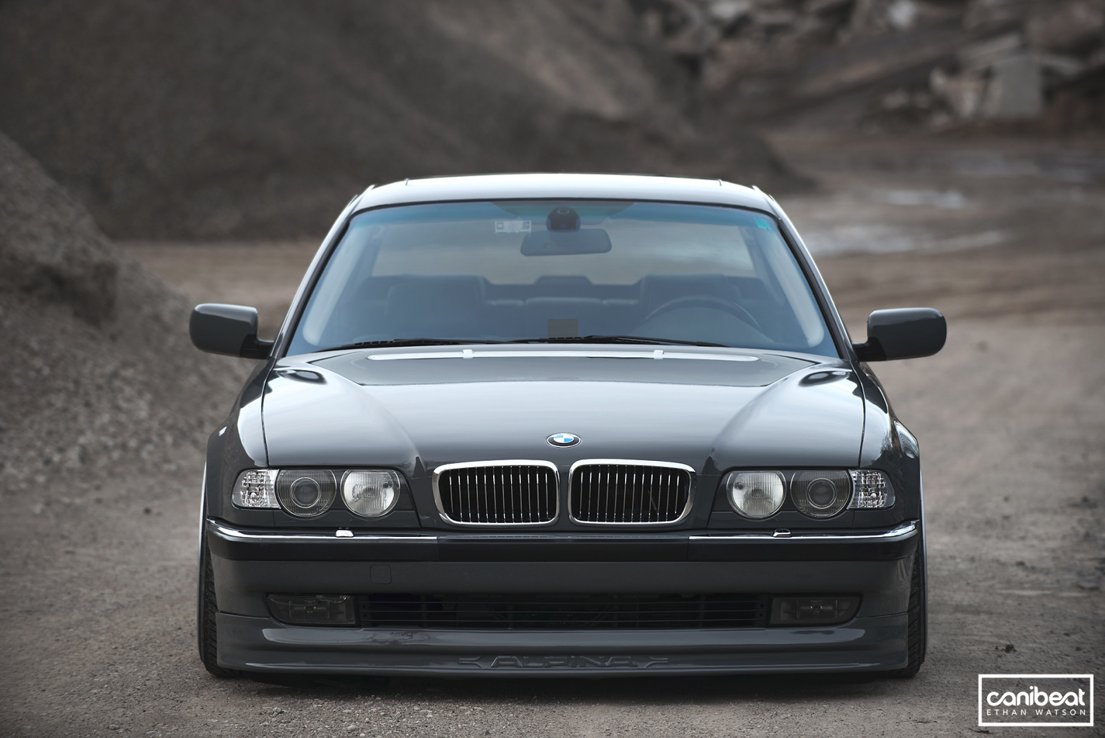 BMW, Stance, tuning, e38, 740il, canibeat