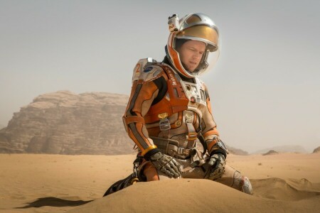 astronaft, costume, Desert, Fiction, Mark Watney, Mars, Martian, Matt Damon