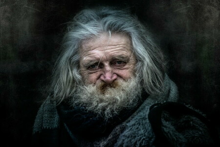 people, portrait, the old man