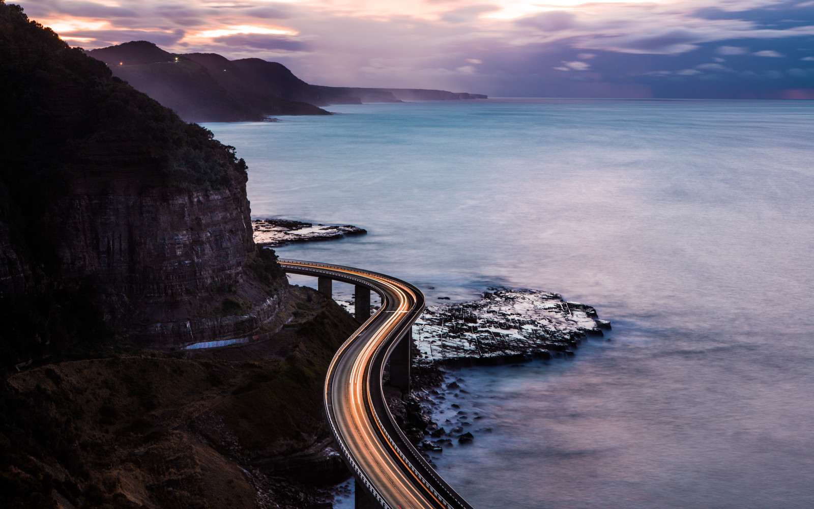 strada, pietre, L'oceano, rocce, costa, traccia