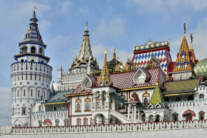 arquitectura, Moscú, Rusia, El Kremlin de Izmailovo