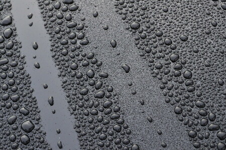 fundo, gotas, macro