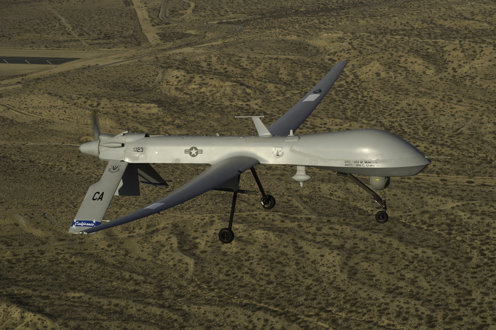 volante, predatore, telecamera, Multiuso, senza equipaggio, MQ-1