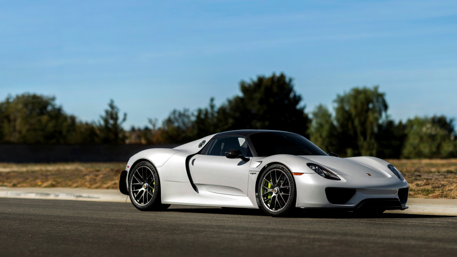 süper, Porsche, örümcek, 918