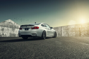 106, BMW, F82, Fluir, Falsificado, Posterior, V-FF, Vorsteiner