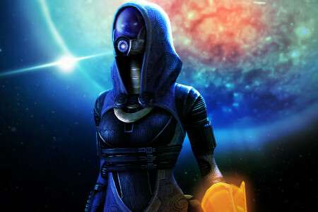 alien, bioware, Glubinny Zorah nar Rayya, mask, Mass Effect, quarian, tali, Tali'Zorah