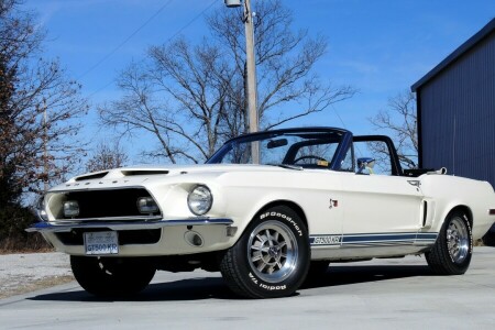 1968, converteerbaar, doorwaadbare plaats, GT500, KR Convertible, Mustang, Shelby