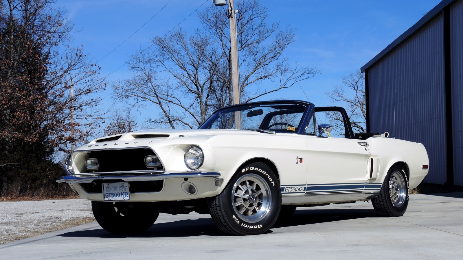 Mustang, Gué, convertible, 1968, Shelby, GT500, KR Cabriolet