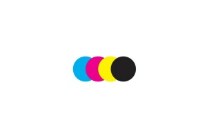 cercles, couleurs, vecteur cmyk