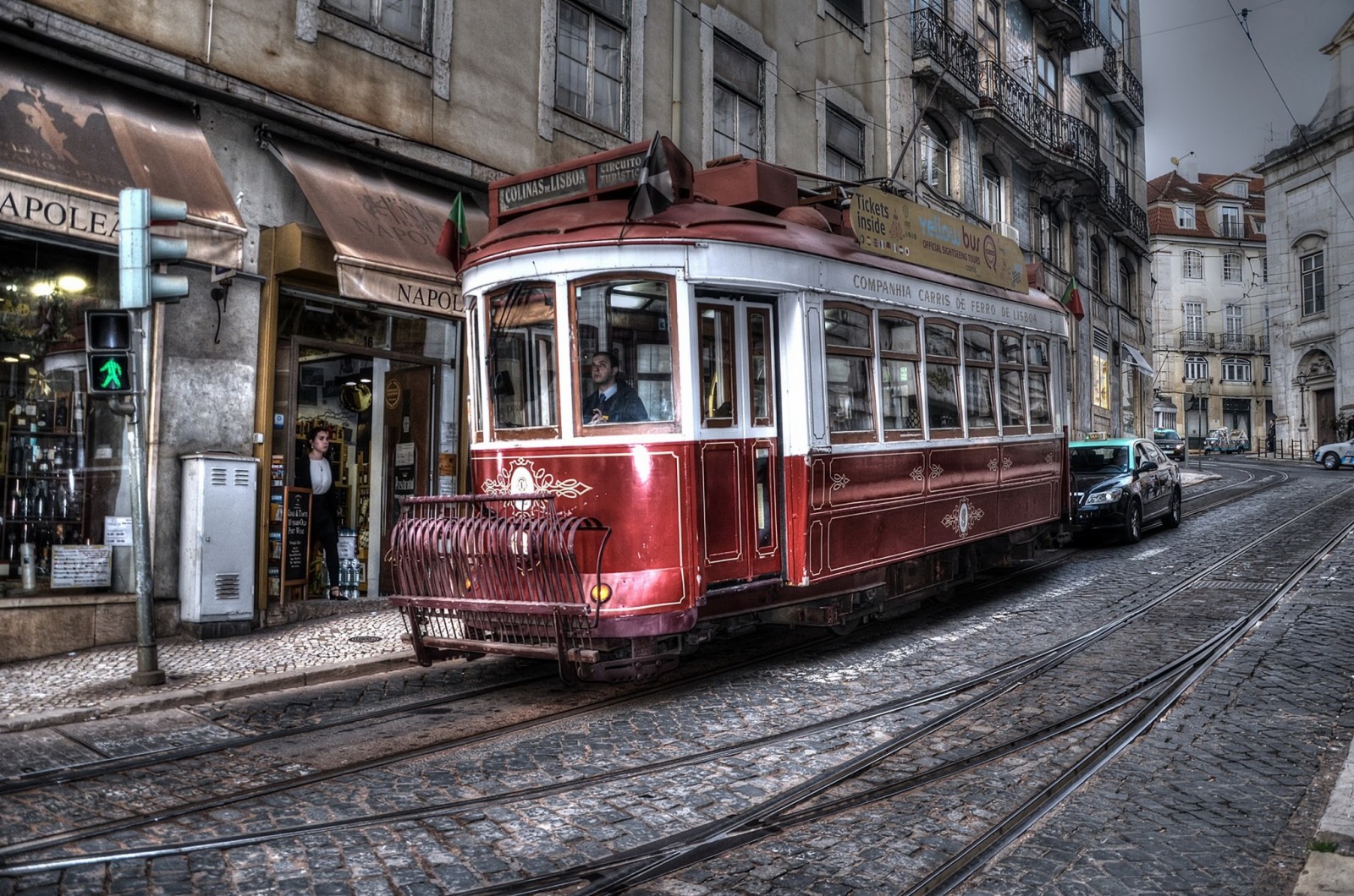 Portekiz, Lisboa, Carris, Tranvia