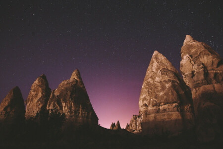 noche, valores atípicos, espacio, estrellas, el cielo