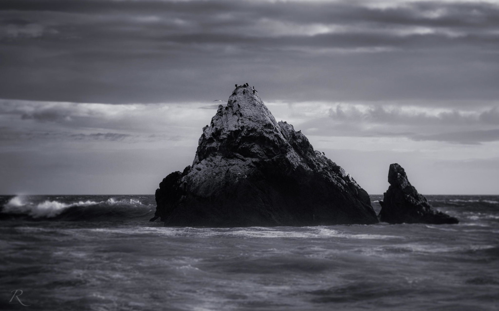 naturaleza, apuntalar, El océano, rocas, ola