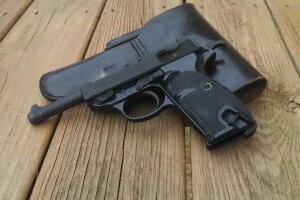 пистолет, кобура, Walther P1, оружие