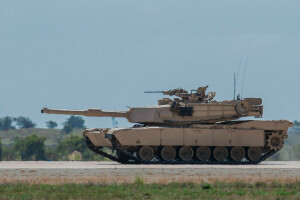 Abrams, schild, M1A1, tank