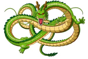 ball z dragon, dragon, green