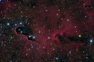 Elephant's Trunk, nebulosa, Plats