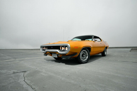 1971, Plymouth, Road Runner, o corredor da estrada