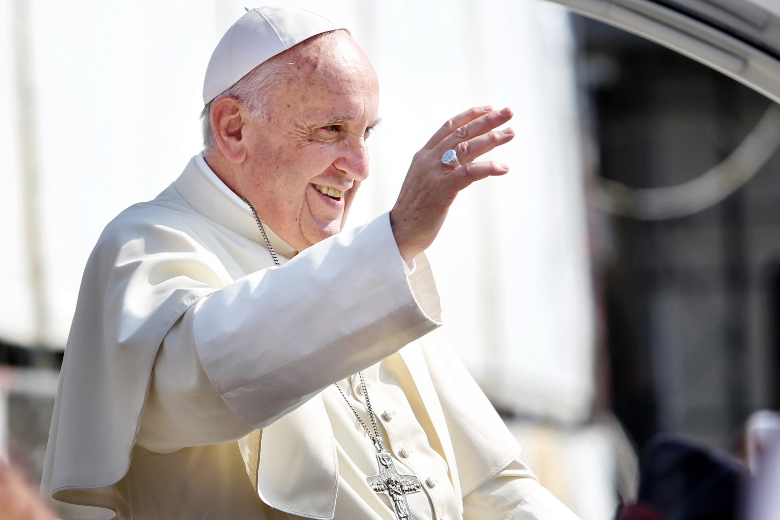 gülümsemek, pozlar, Papa Francis, Jorge Mario Bergoglio Sívori