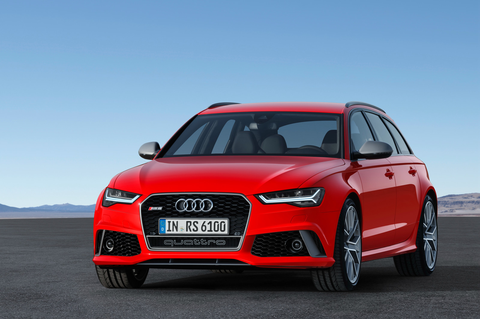 rouge, Audi, universel, RS 6, Avant