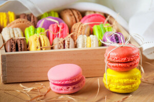 almond, cookies, dessert, macaron, sweet