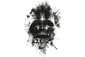 siyah, Darth Vader, logo