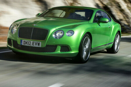 Bentley, coupe, route