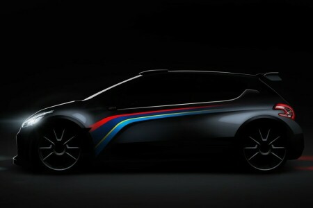 208, Peugeot, profile, rendering