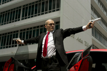 Agent 47, clips, kostuum, geweren, Hitman, Hitman: Agent 47, Moordenaar, Rupert vriend