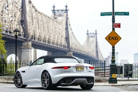 2015, awd, F-Type R, Jaguar, Especificação dos EUA