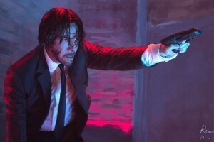 arte, John Wick, keanu reeves