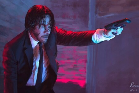 Kunst, John Wick, Keanu Reeves