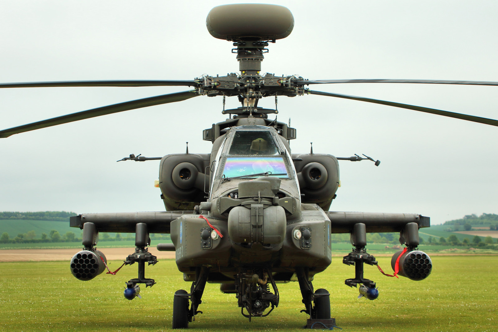 helikopter, chock, Apache, AH-64D, huvud, "Apache"