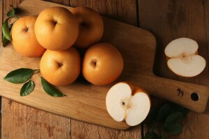 Poire chinoise, fruit