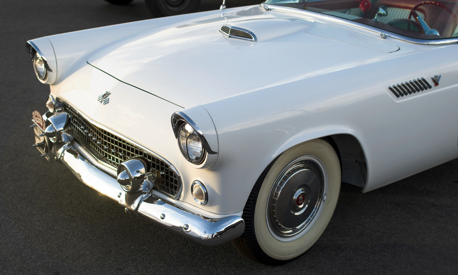 Ford, tekerlek, Başlık, Ön, 1955, T-Bird