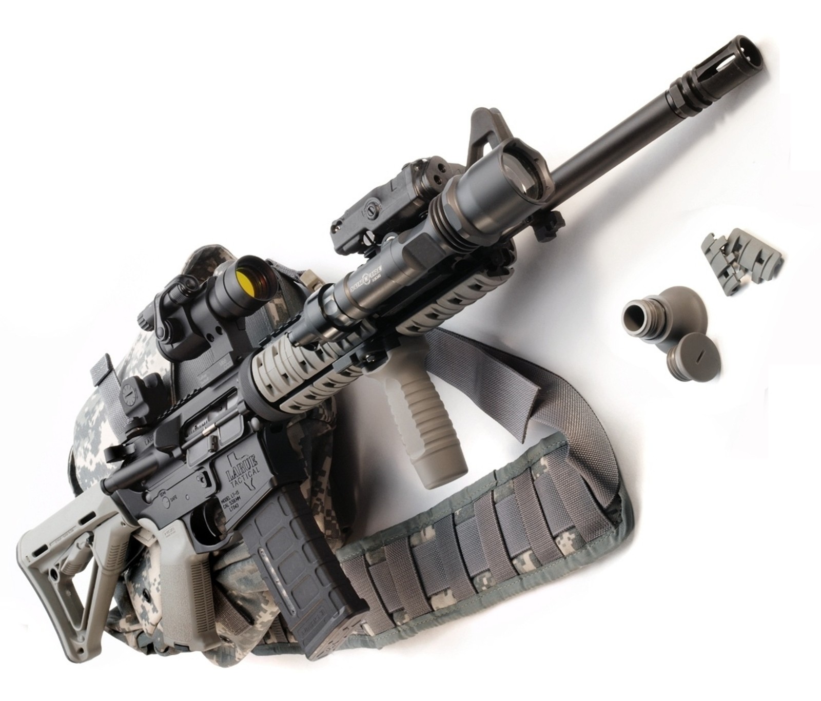 ar-15, gun, Equipment, telescopic sight