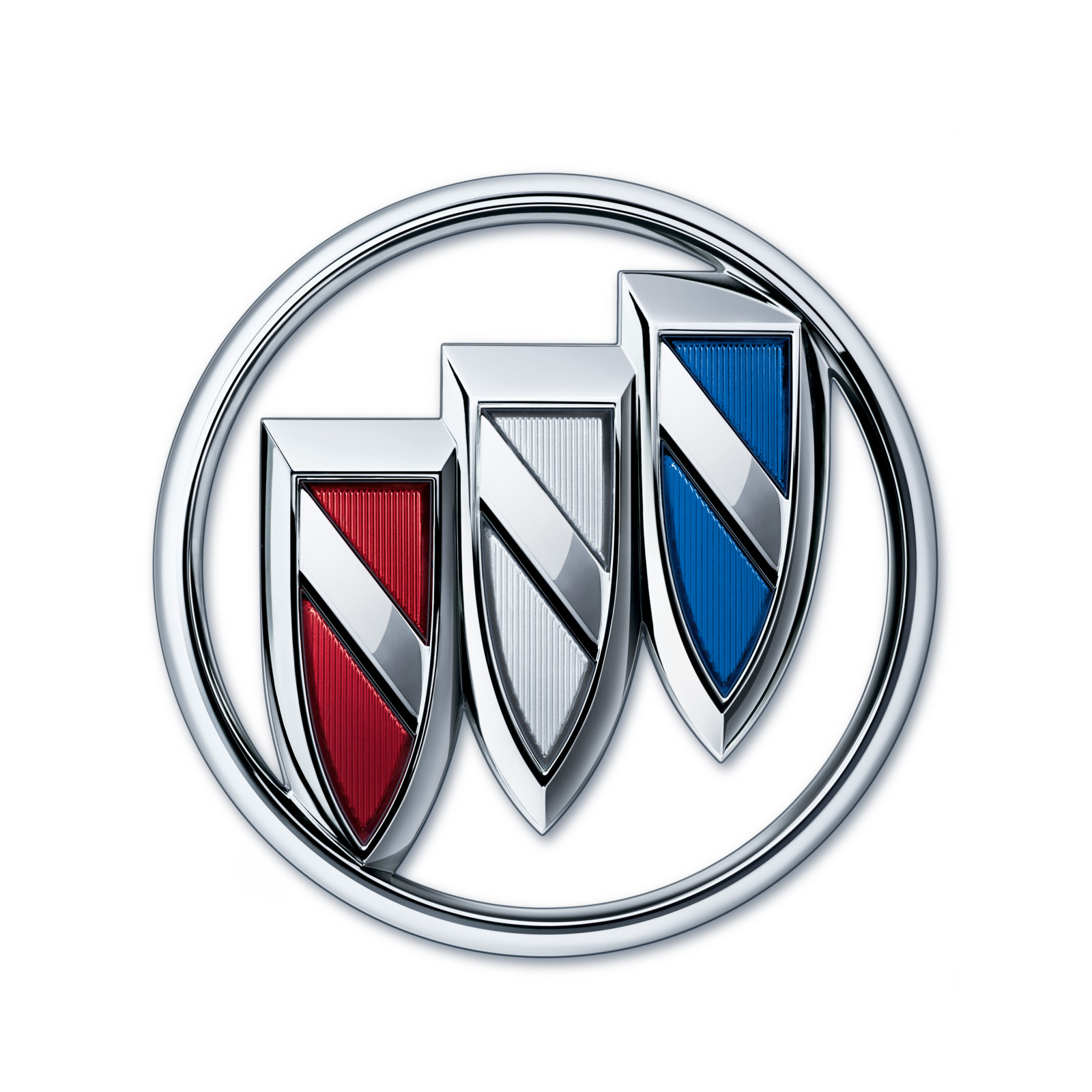 logo, białe tło, Buick