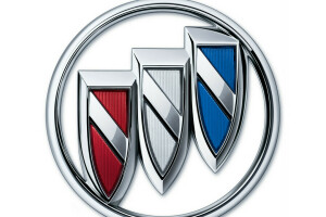 Buick, logo, sfondo bianco